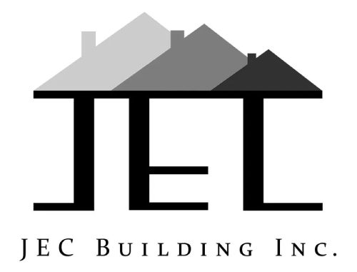 A black and white logo of the building industry.
